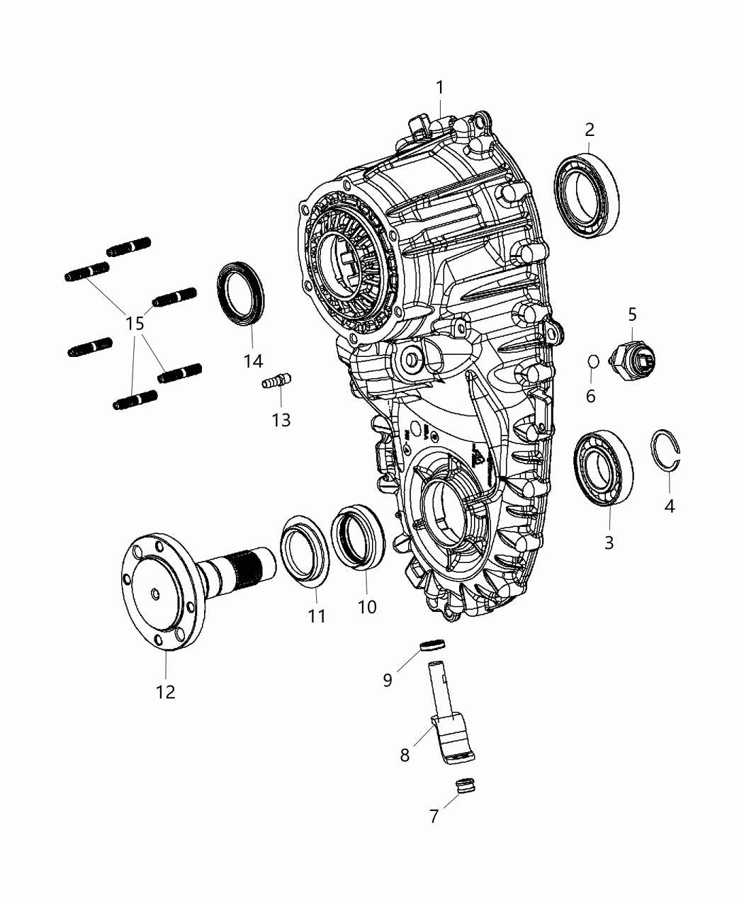 Mopar 68206423AA Vent Transfer Case