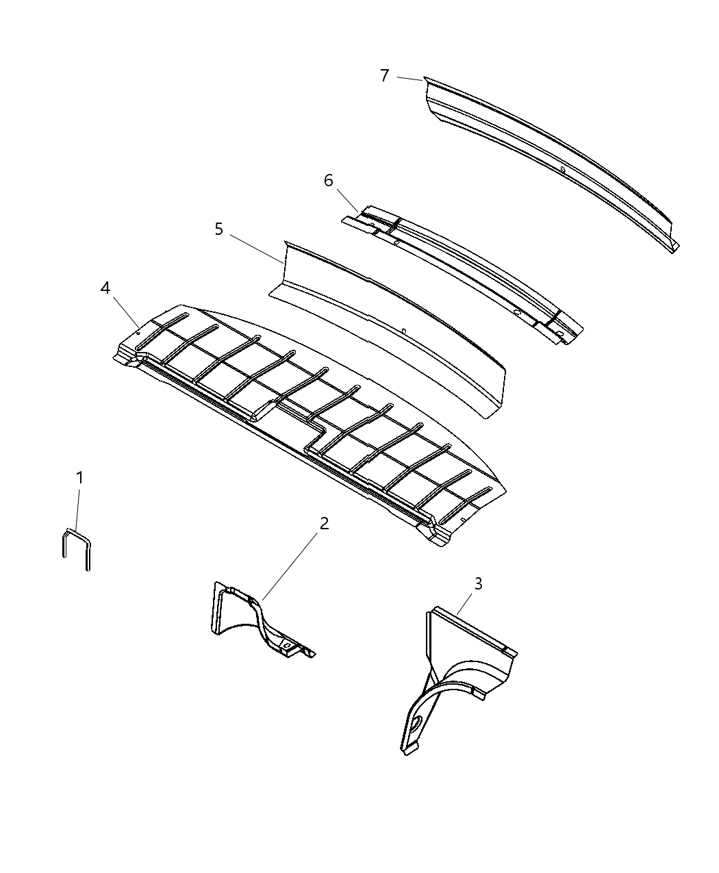 Mopar 5067374AA Retainer Seat Belt To Seat