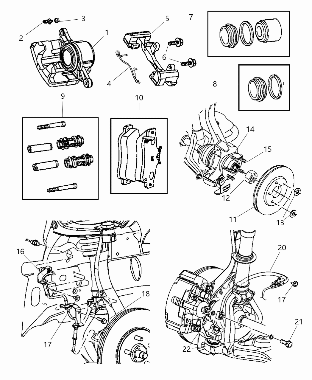 Mopar 4879138AA Rotor Brake