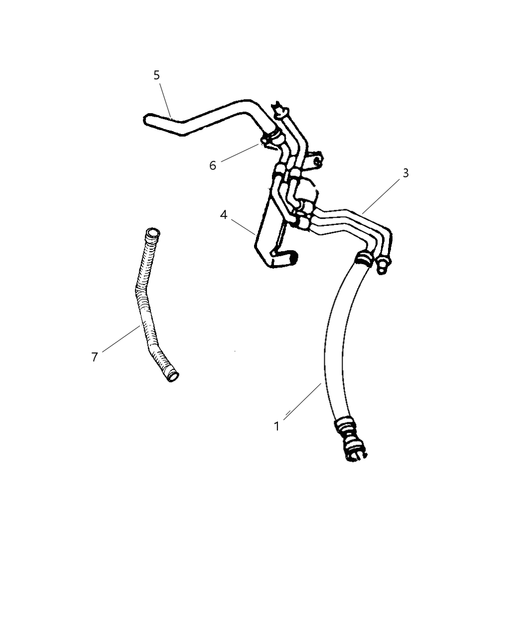 Mopar 52102285 Tube, Front Fuel Supply