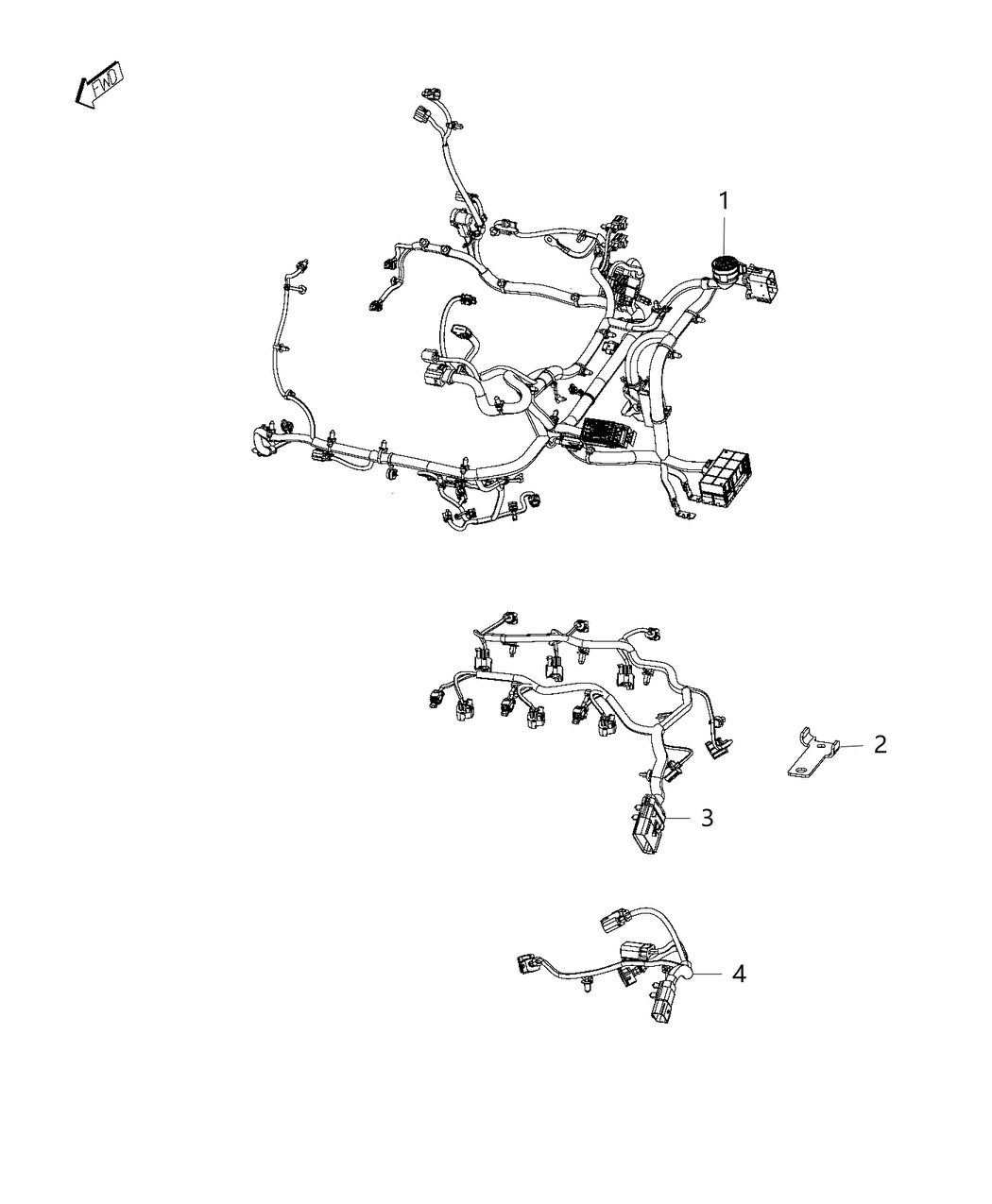 Mopar 68273496AC Wiring Engine