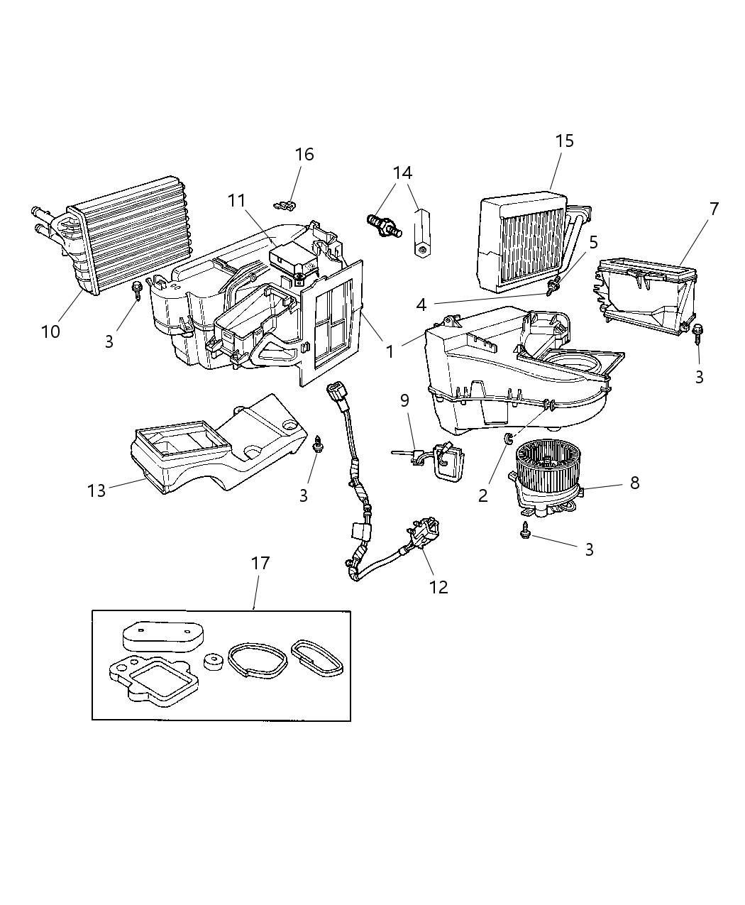 Mopar 4865344AC Emission Label