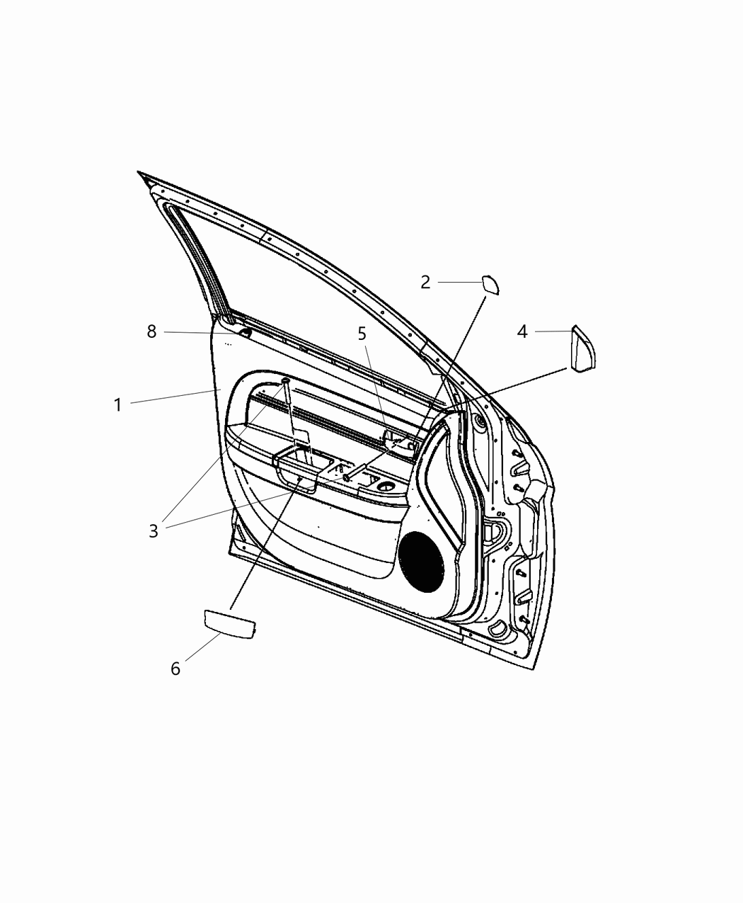 Mopar 5RB511L1AA Bezel Lock Knob