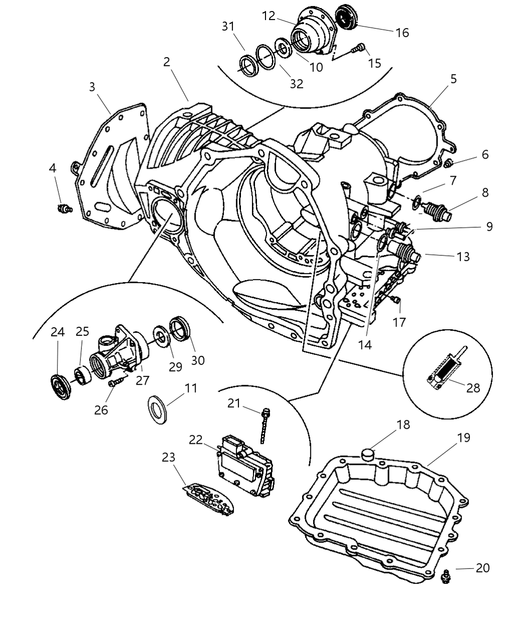 Mopar 5166503AB Seal And Gasket Package Transmission