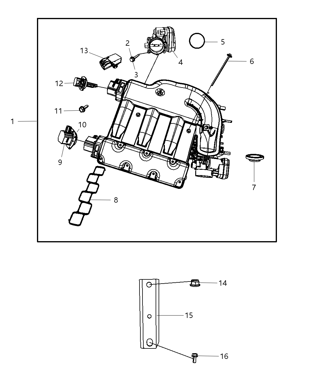 Mopar 4593691AB Strut