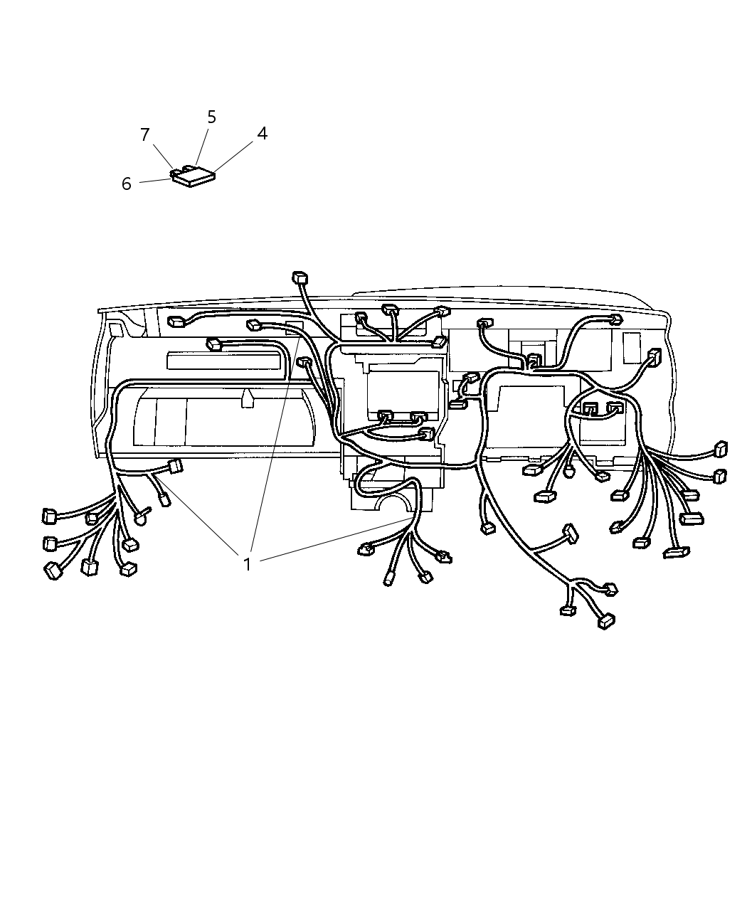Mopar 56042679AA Plug Wiring
