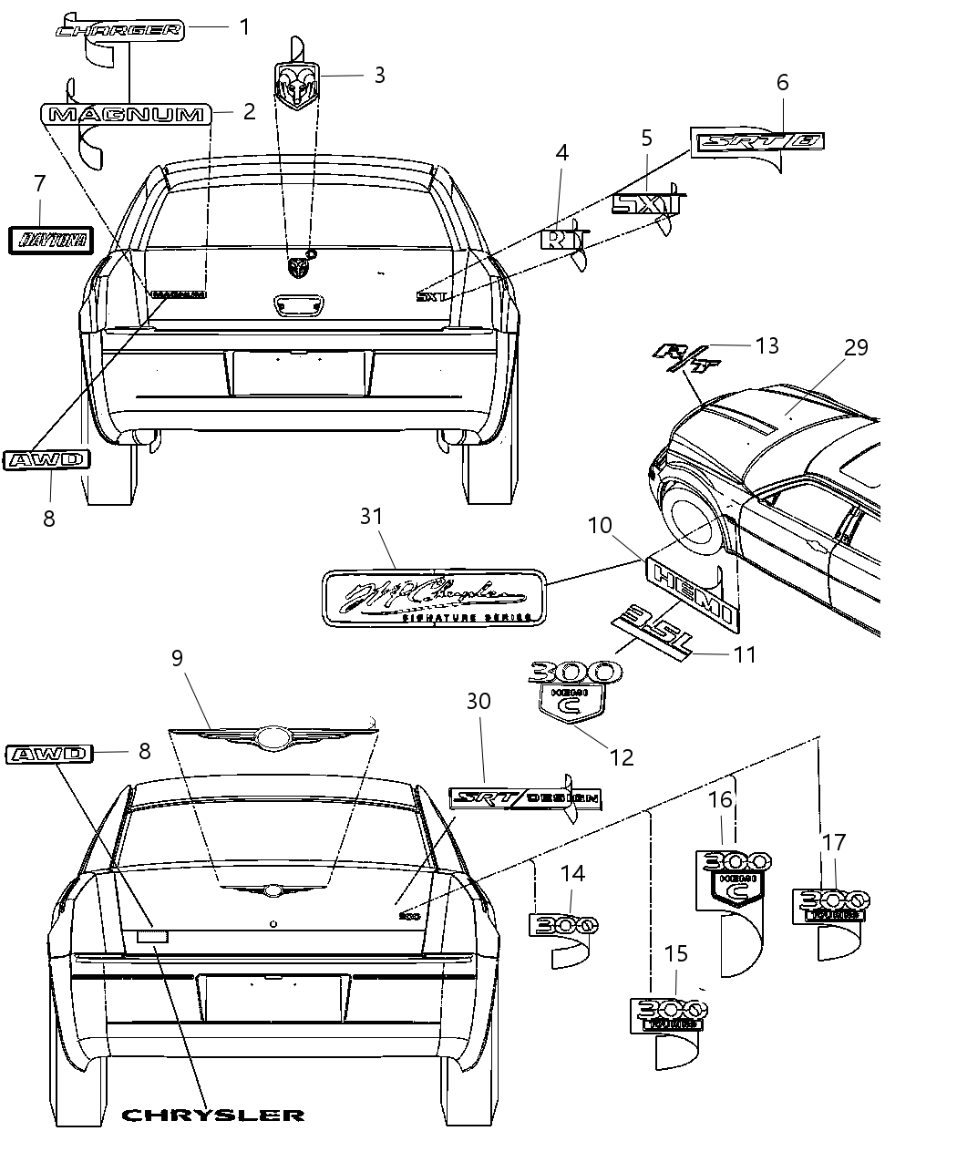 Mopar 68004415AA Decal Bodyside Super Bee Special Edition