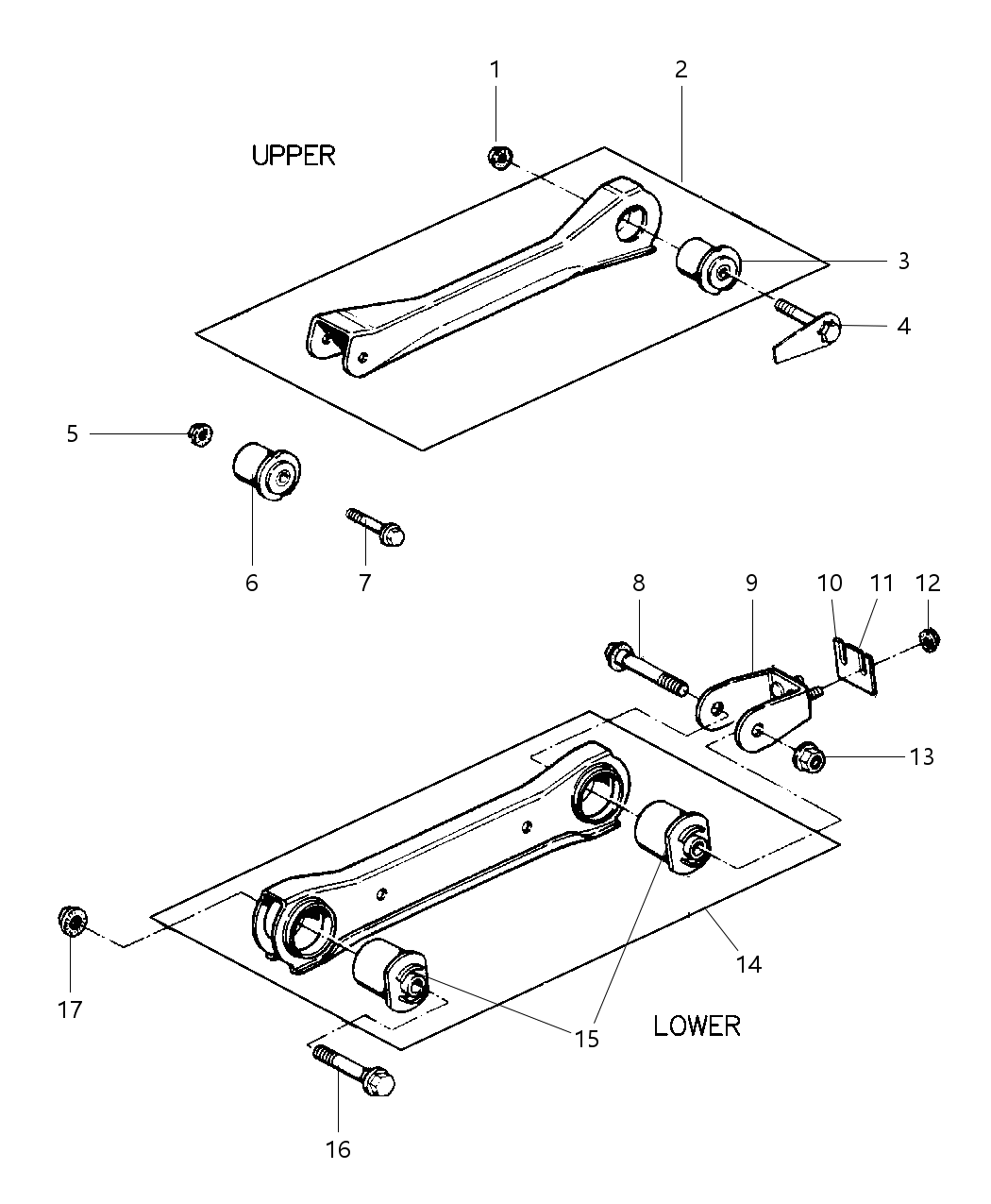Mopar 52000234 Shim Control Arm