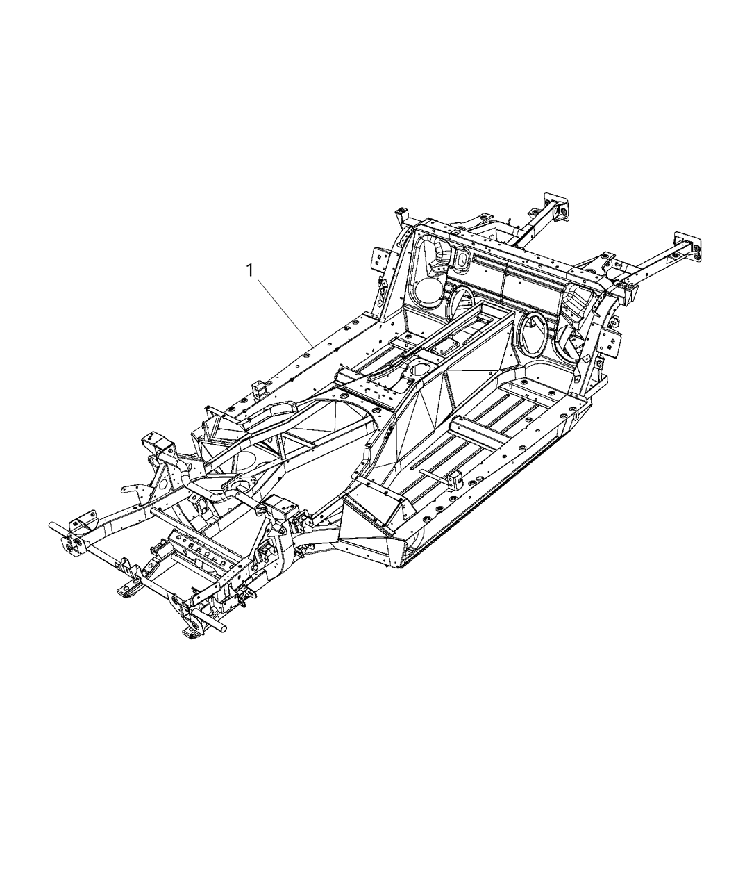 Mopar 5181956AA Silencer Floor Pan Front Tunnel