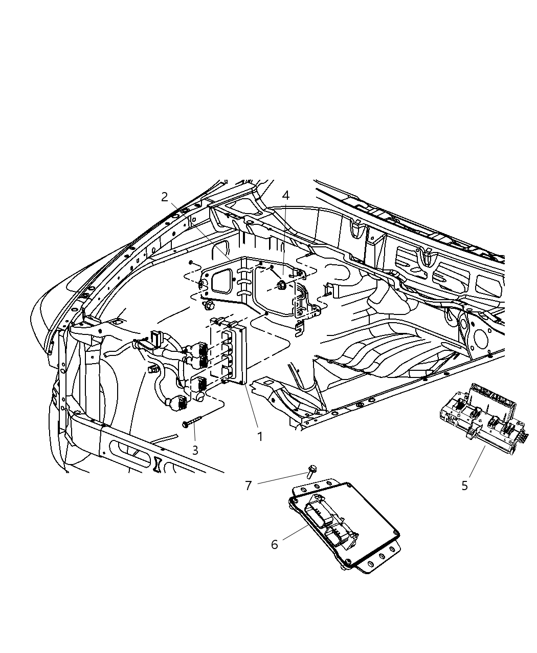 Mopar 68057234AC Module Gateway