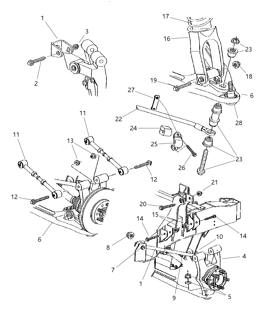 Mopar 4848052 Shock Bushing
