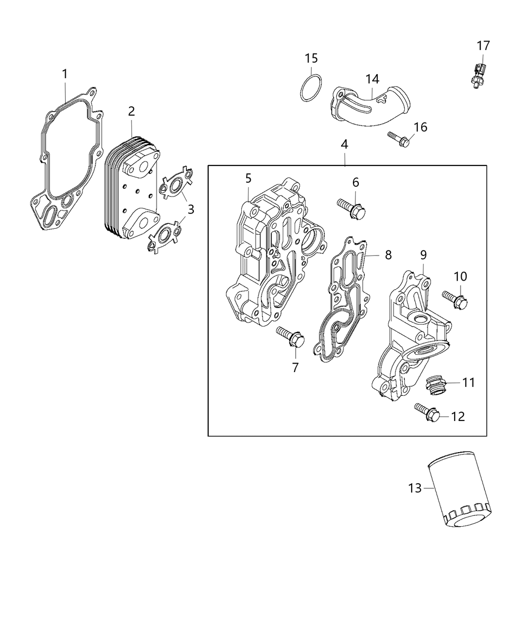 Mopar 68270217AA Connector