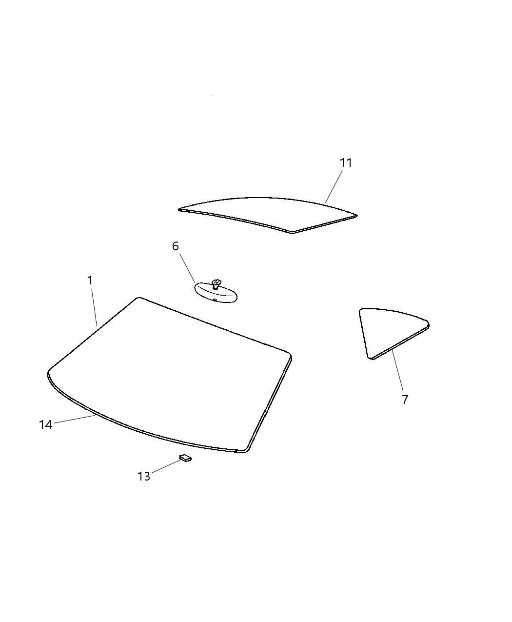 Mopar 5104718AA Seal Deflector