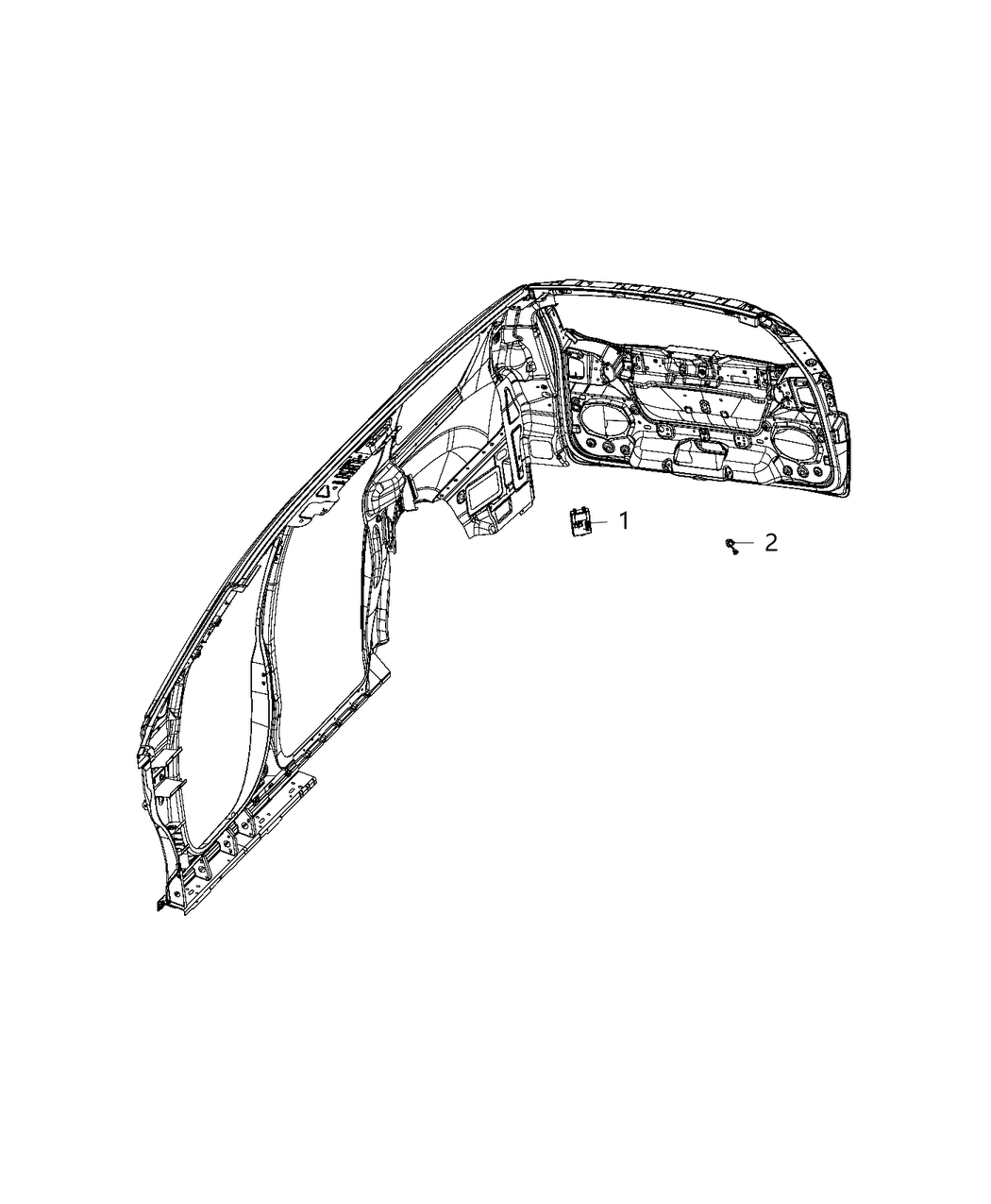 Mopar 68316094AD Module Liftgate