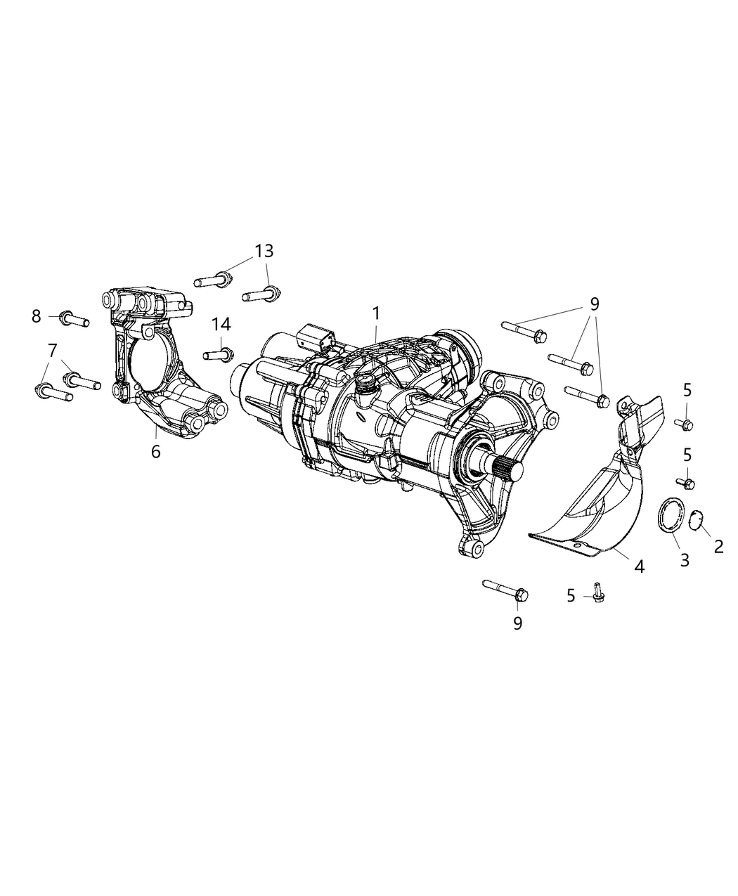 Mopar 68250766AB Bracket Power Transfer Unit