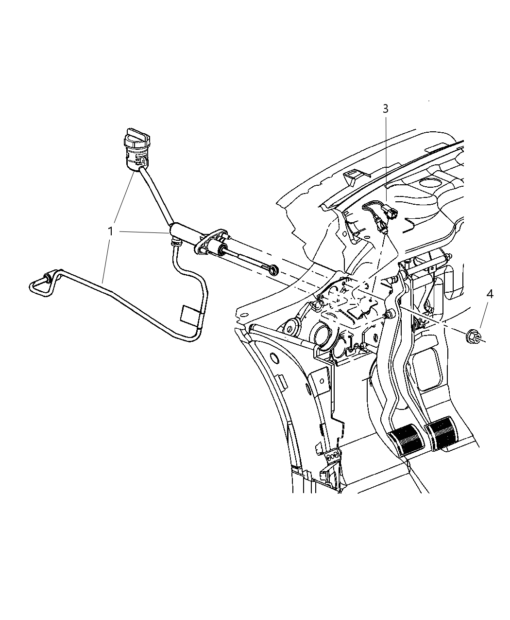Mopar 4578065AA Bracket Mounting