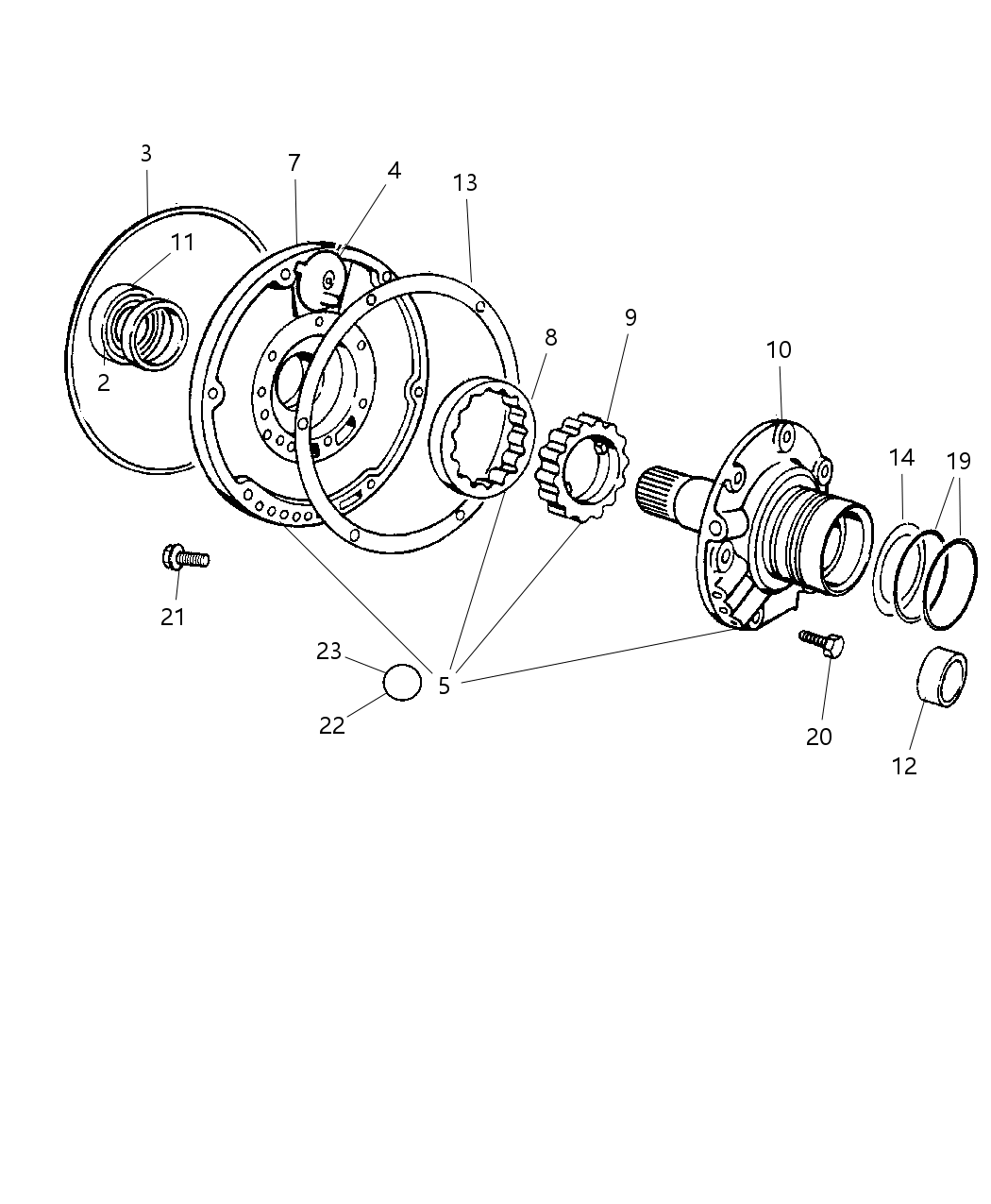 Mopar R4796467AC Pump Package Transmission