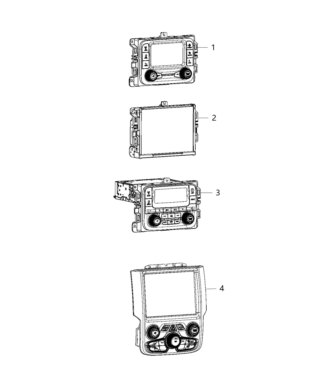 Mopar 68271366AC Radio Multi Media