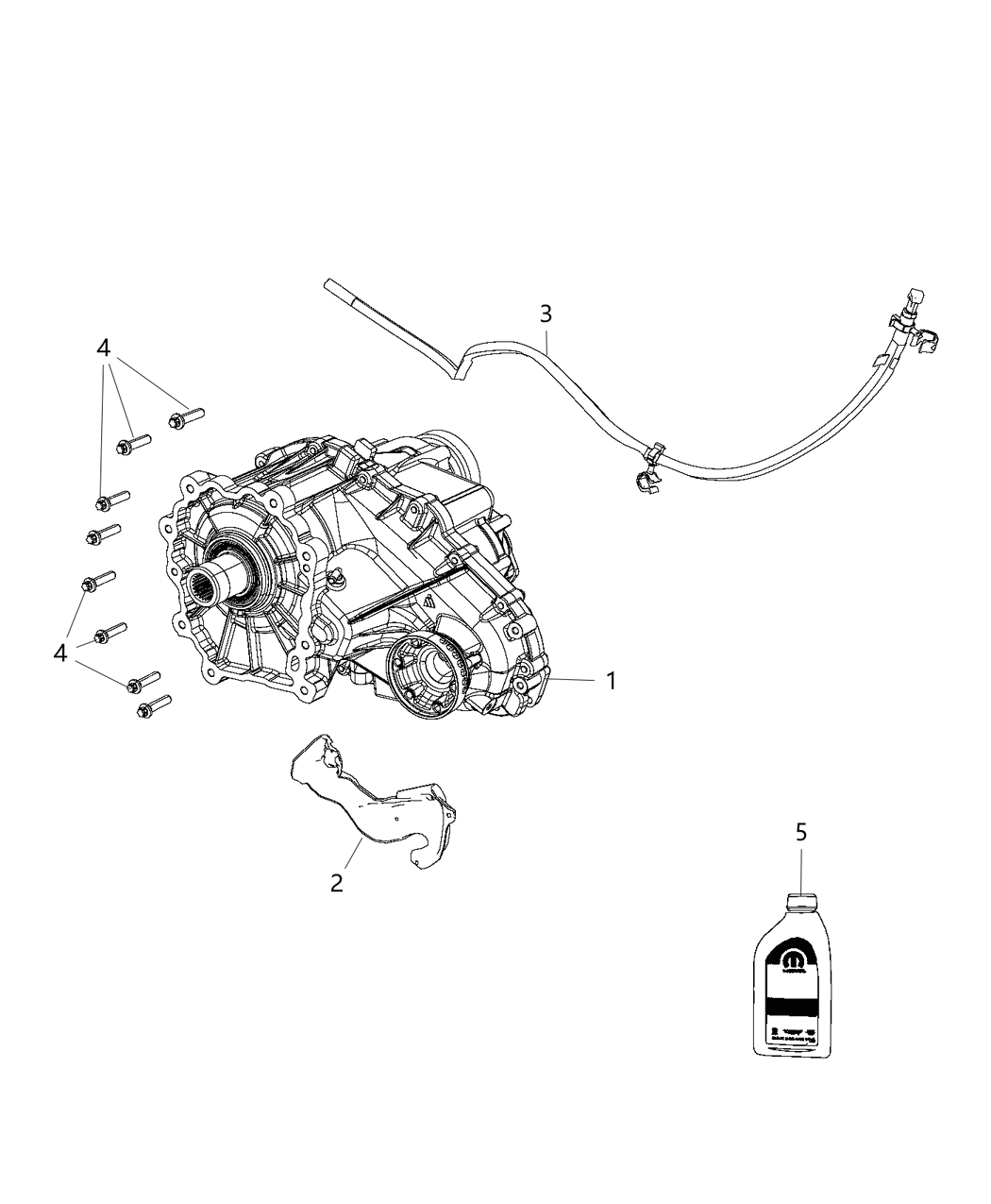 Mopar 5038818AC Transfer Case
