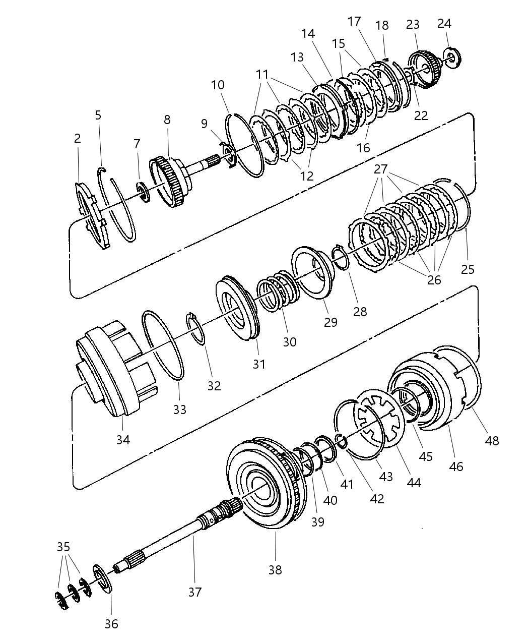 Mopar 4531910AC Piston Reverse And Overdrive