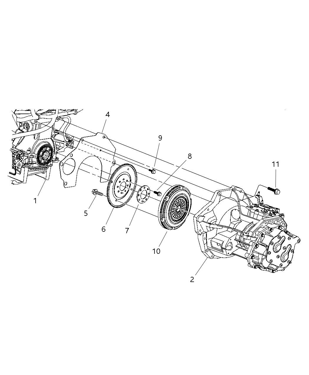 Mopar 5128573AB Transaxle