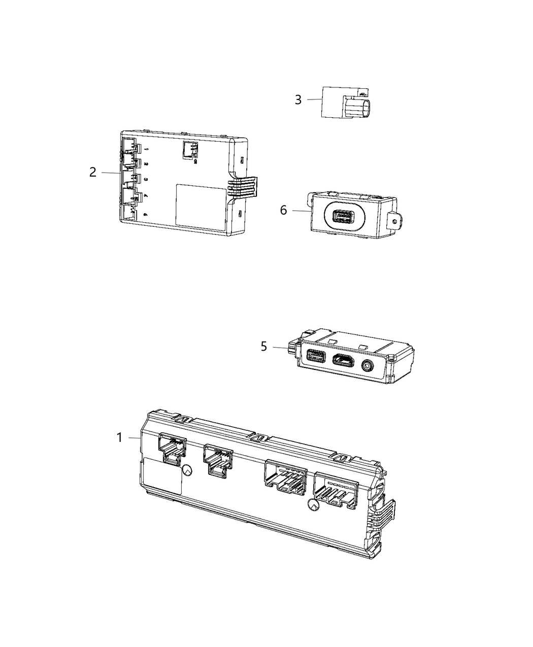 Mopar 68159390AD Module Seat Memory