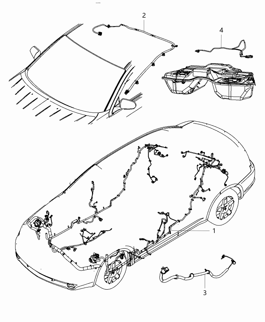 Mopar 68169883AD Wiring Unified Body