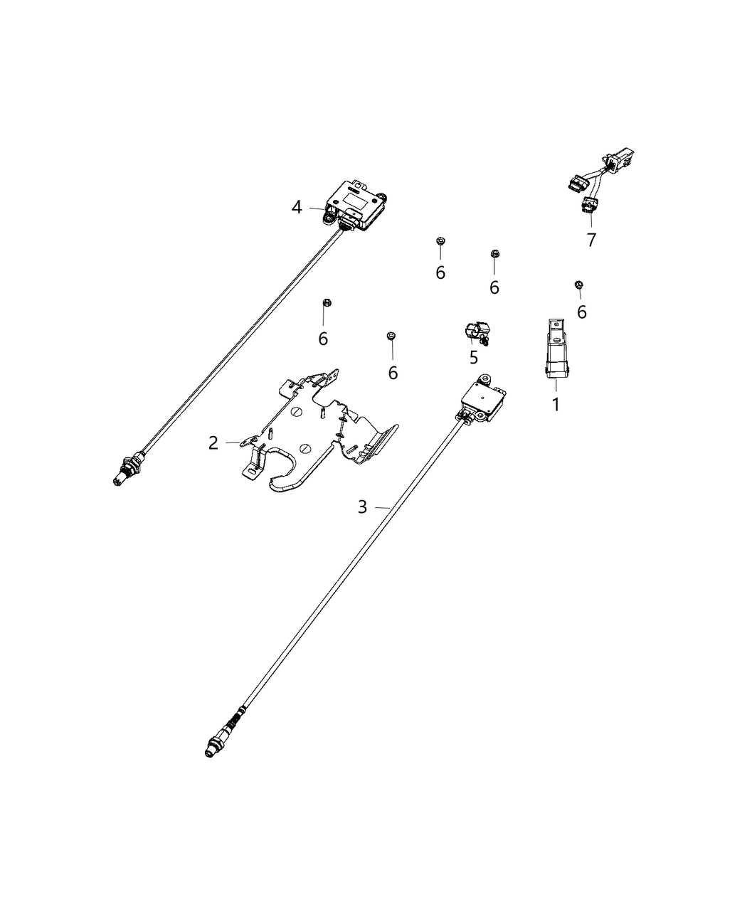 Mopar 68242243AA Wiring Jumper