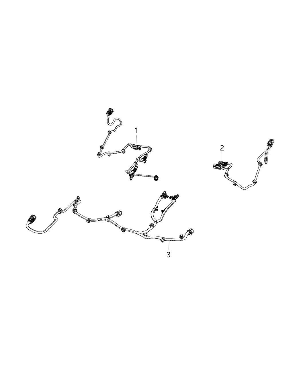Mopar 68310656AC Wiring Rear Seat