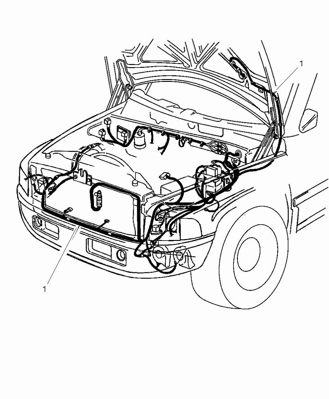 Mopar 56021164AD Cover Power Distribution Center