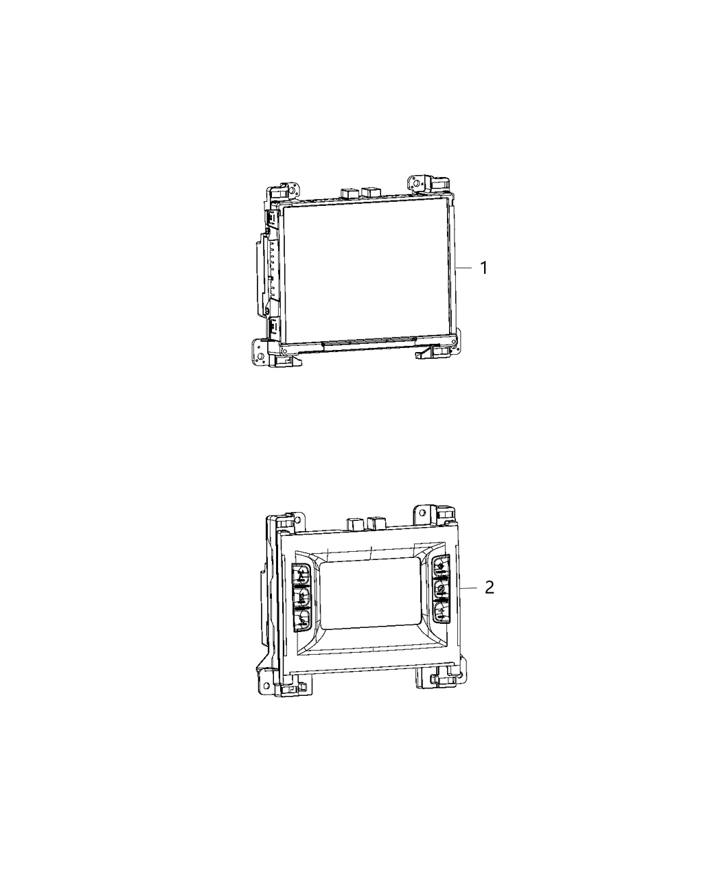 Mopar 68269531AD Radio Multi Media
