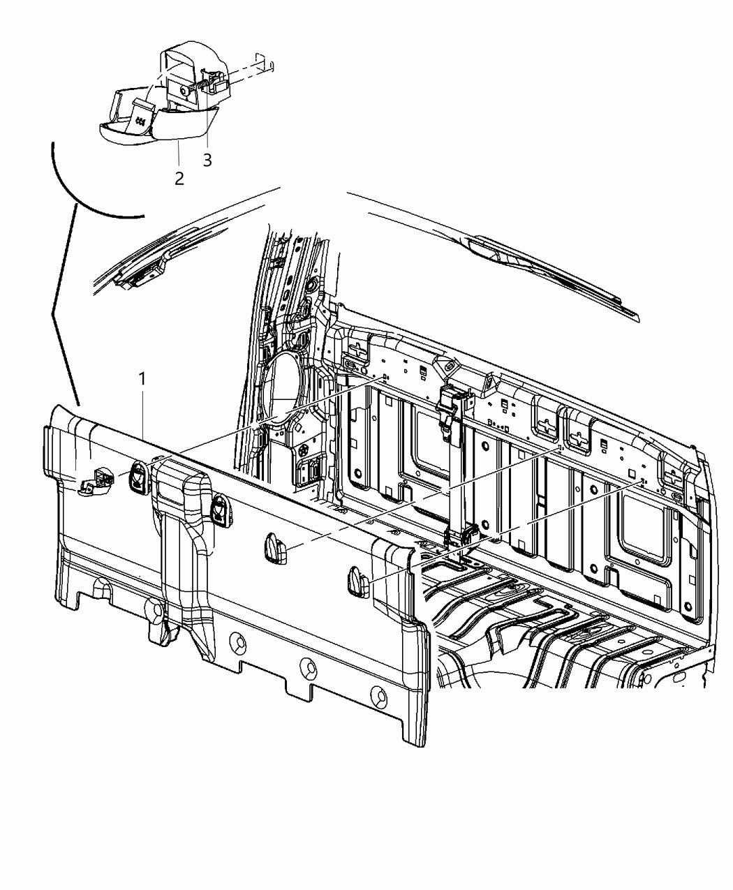 Mopar 5HG29DK2AC Hook Coat