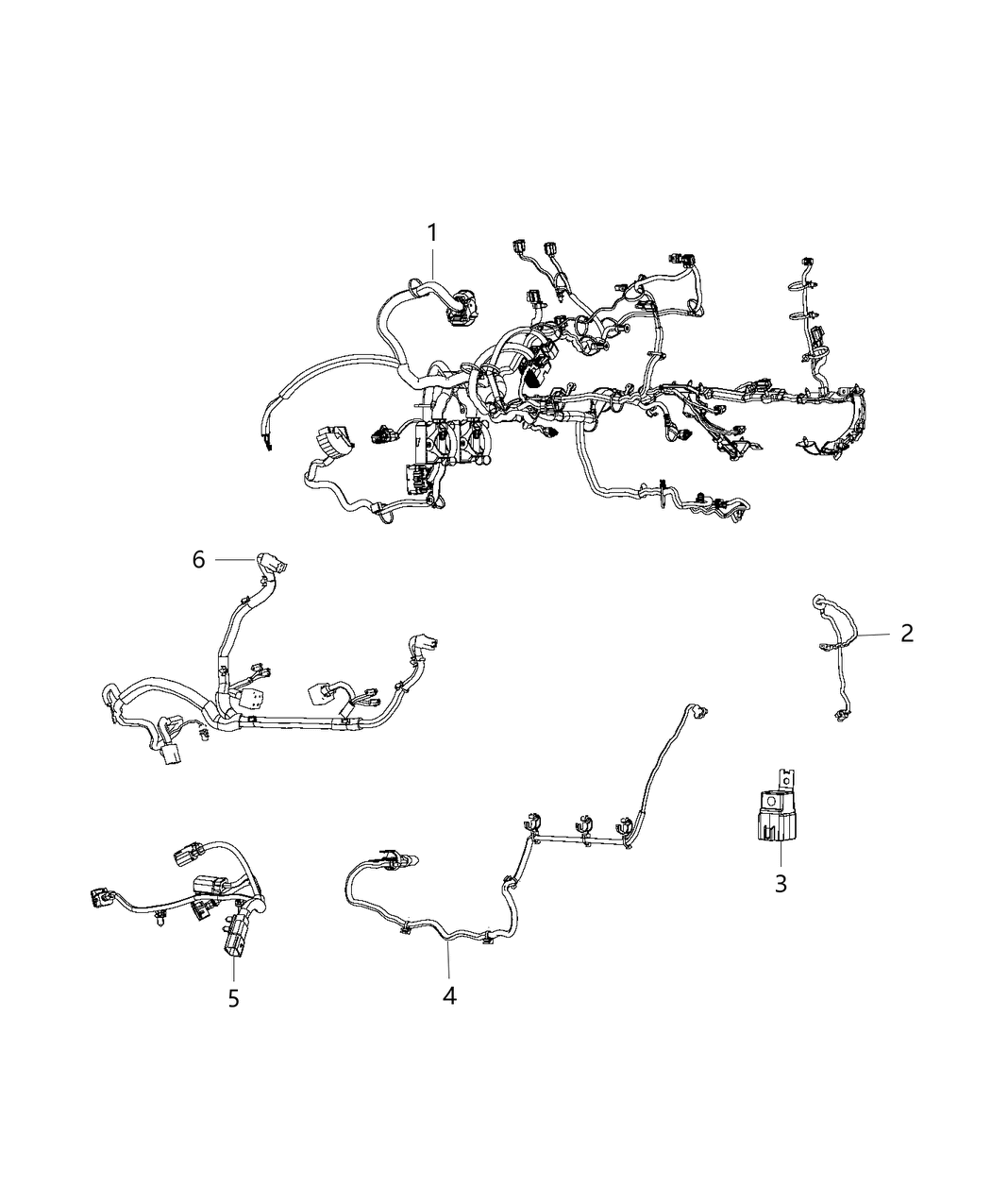 Mopar 4727656AB Wiring Engine