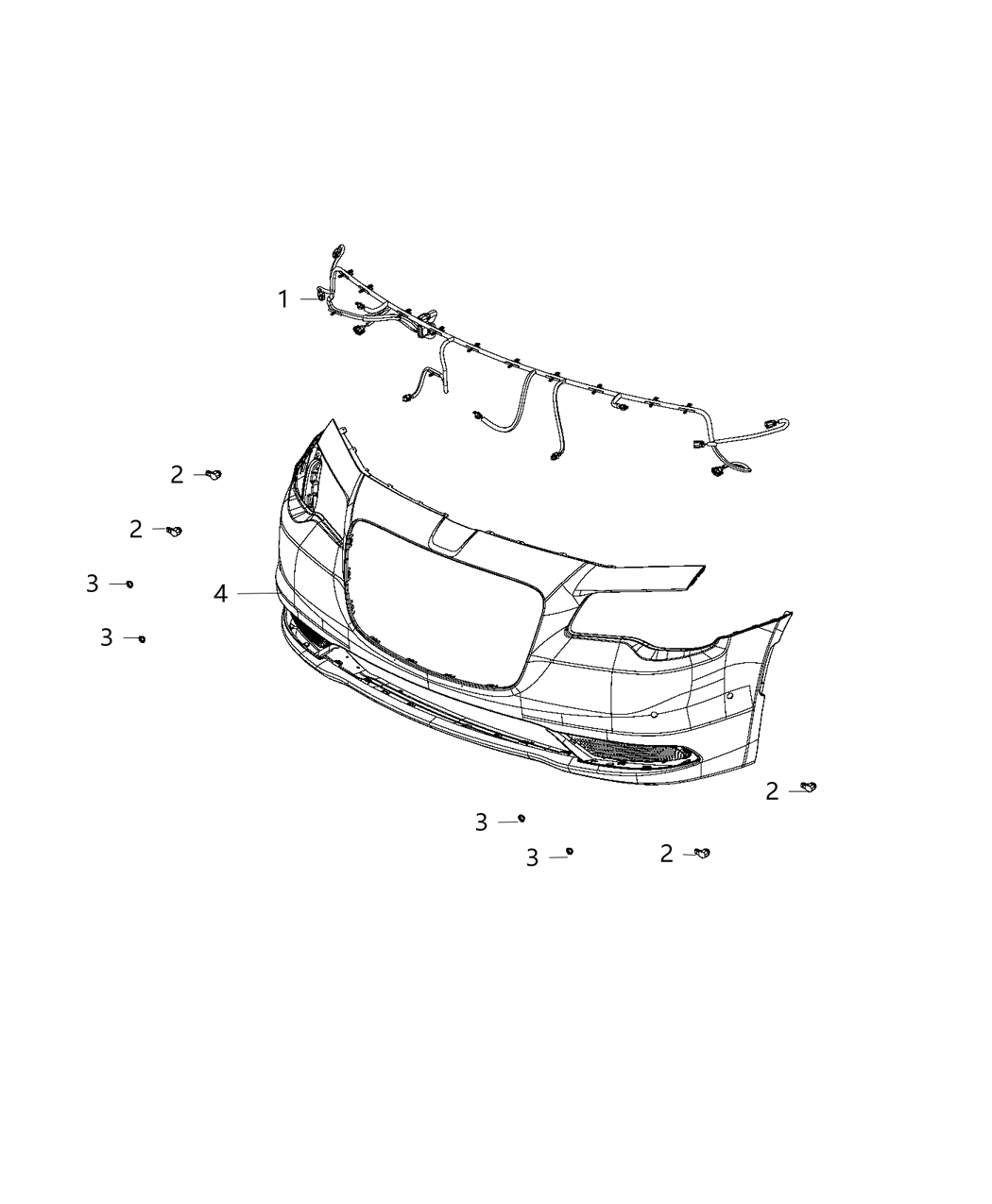 Mopar 5MK60KBXAC Sensor Parking Assist