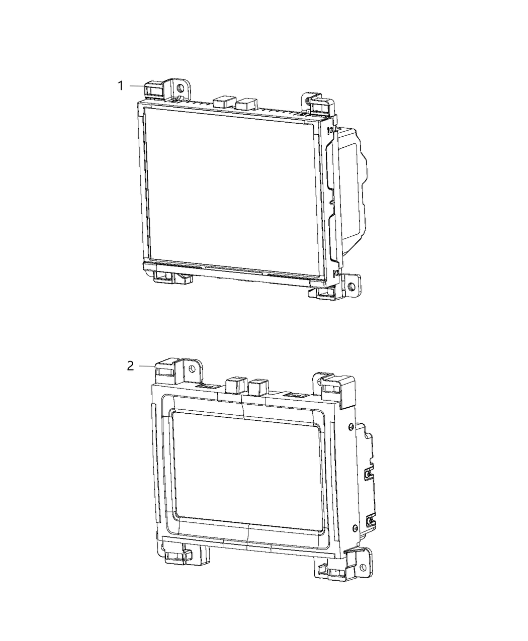 Mopar 68322344AB Radio Multi Media