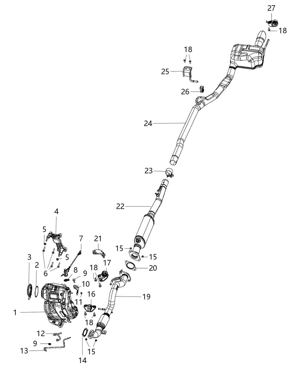 Mopar 6106632AA Positive Cable Nut