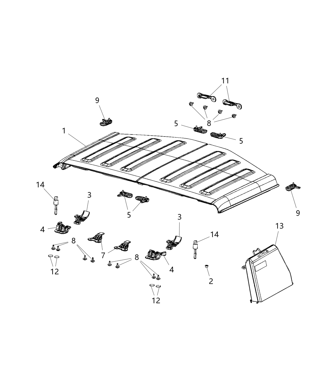 Mopar 68432326AA Screw Torx