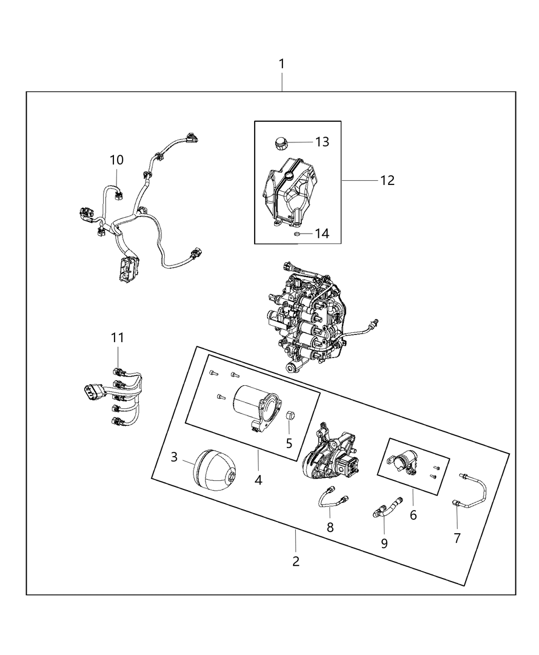 Mopar 68232132AA Control Unit