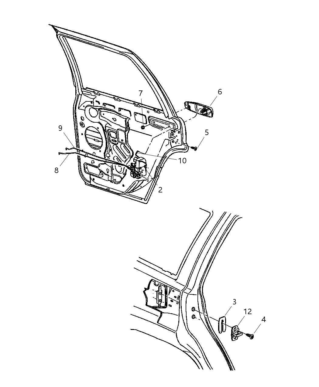 Mopar 5014373AB Handle, Outside Link