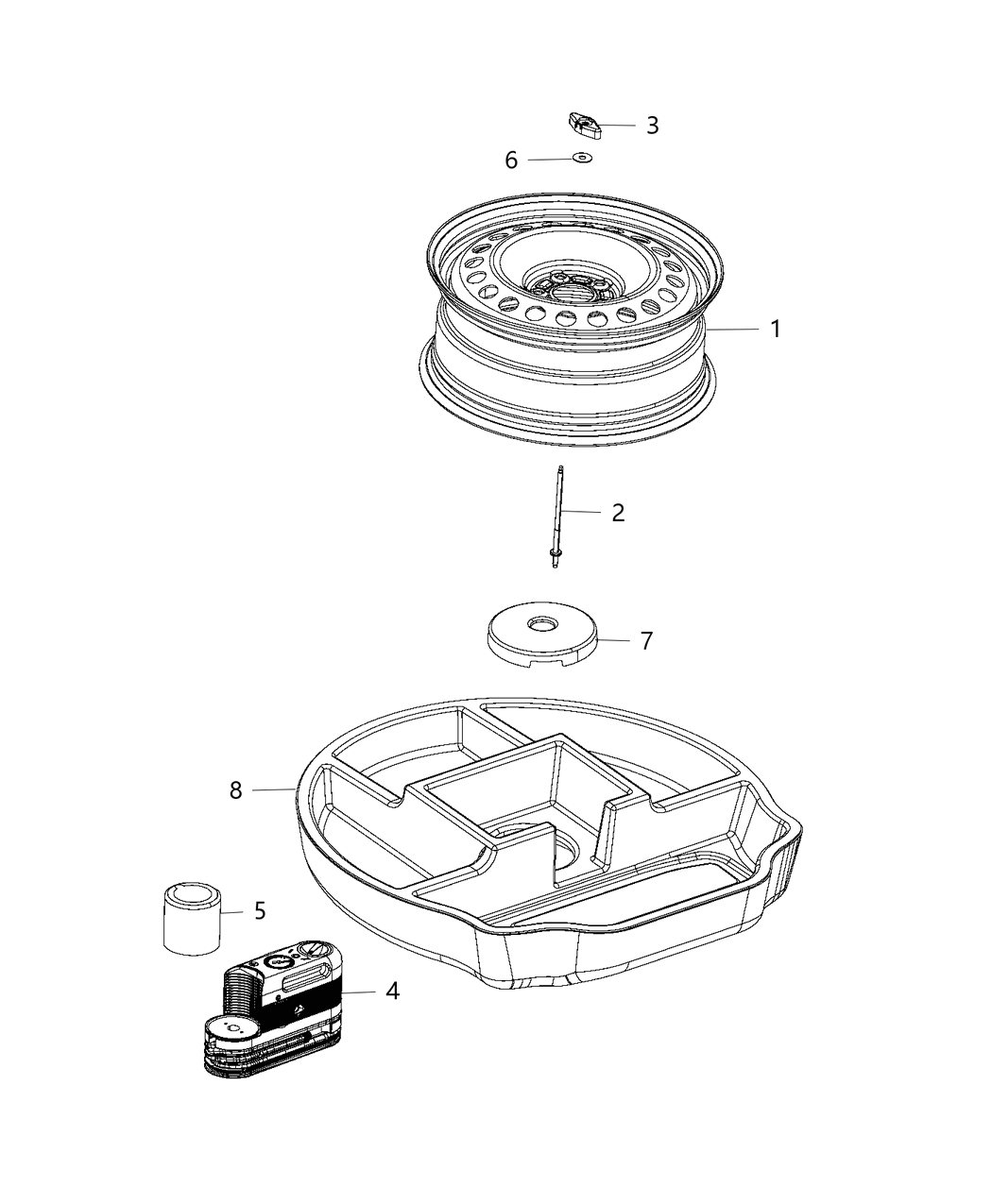 Mopar 68197726AA Spacer Foam