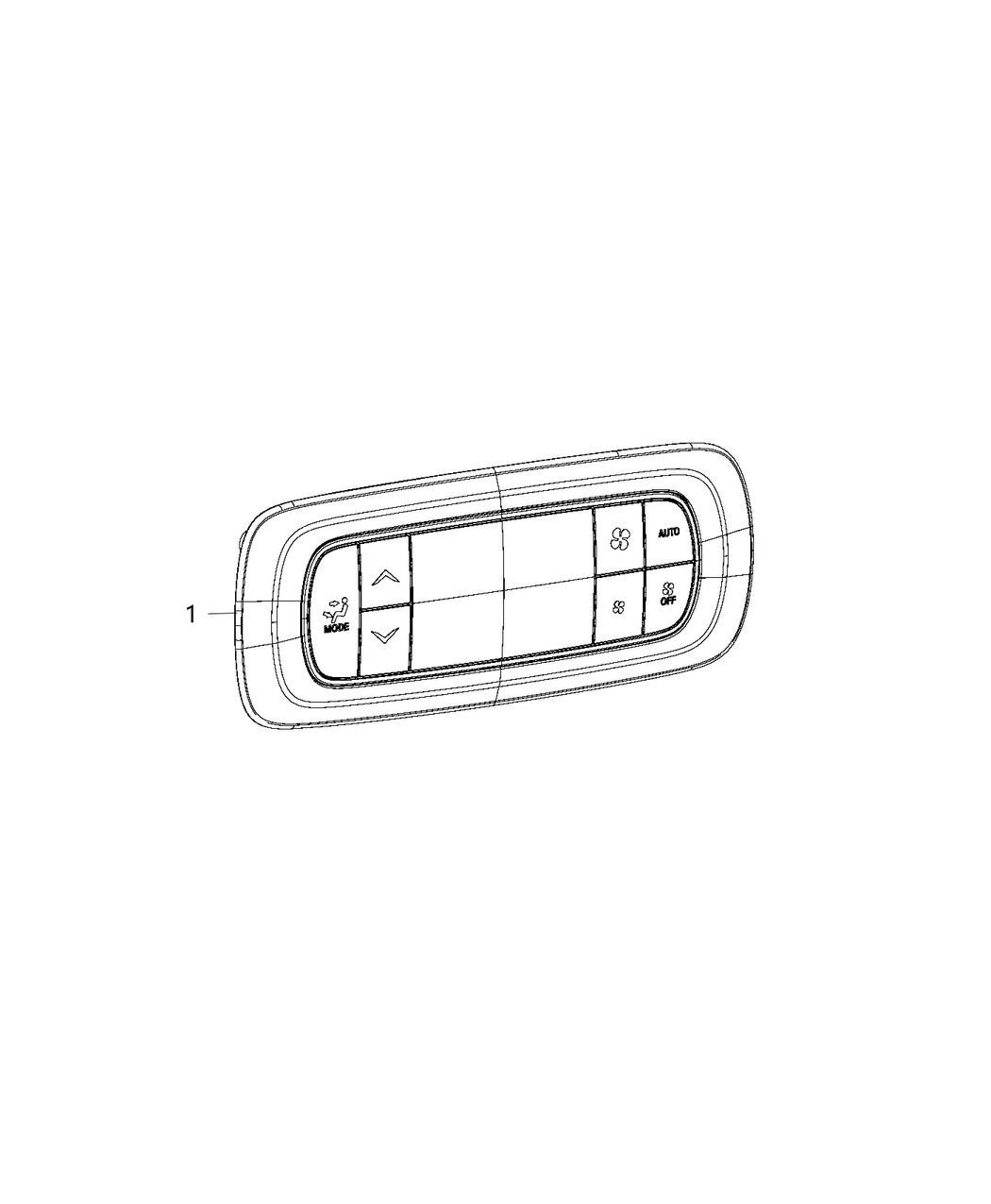 Mopar 68223337AD Control A/C And Heater