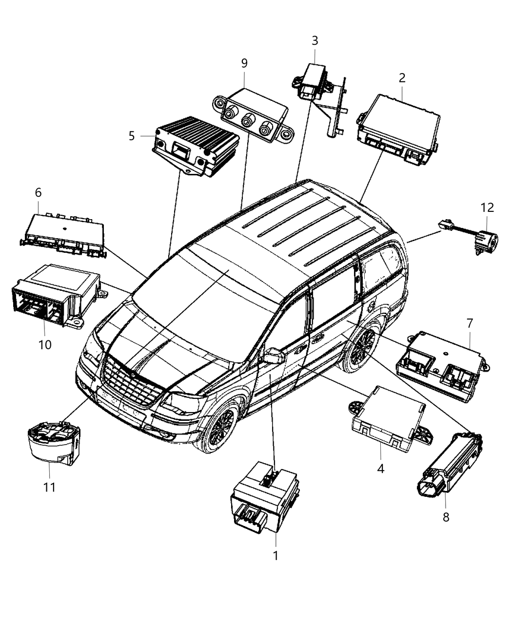 Mopar 5026861AC Module Door