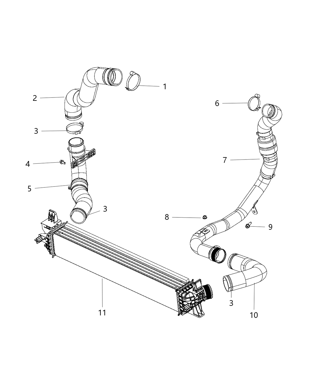 Mopar 6106932AA Clamp Hose M75