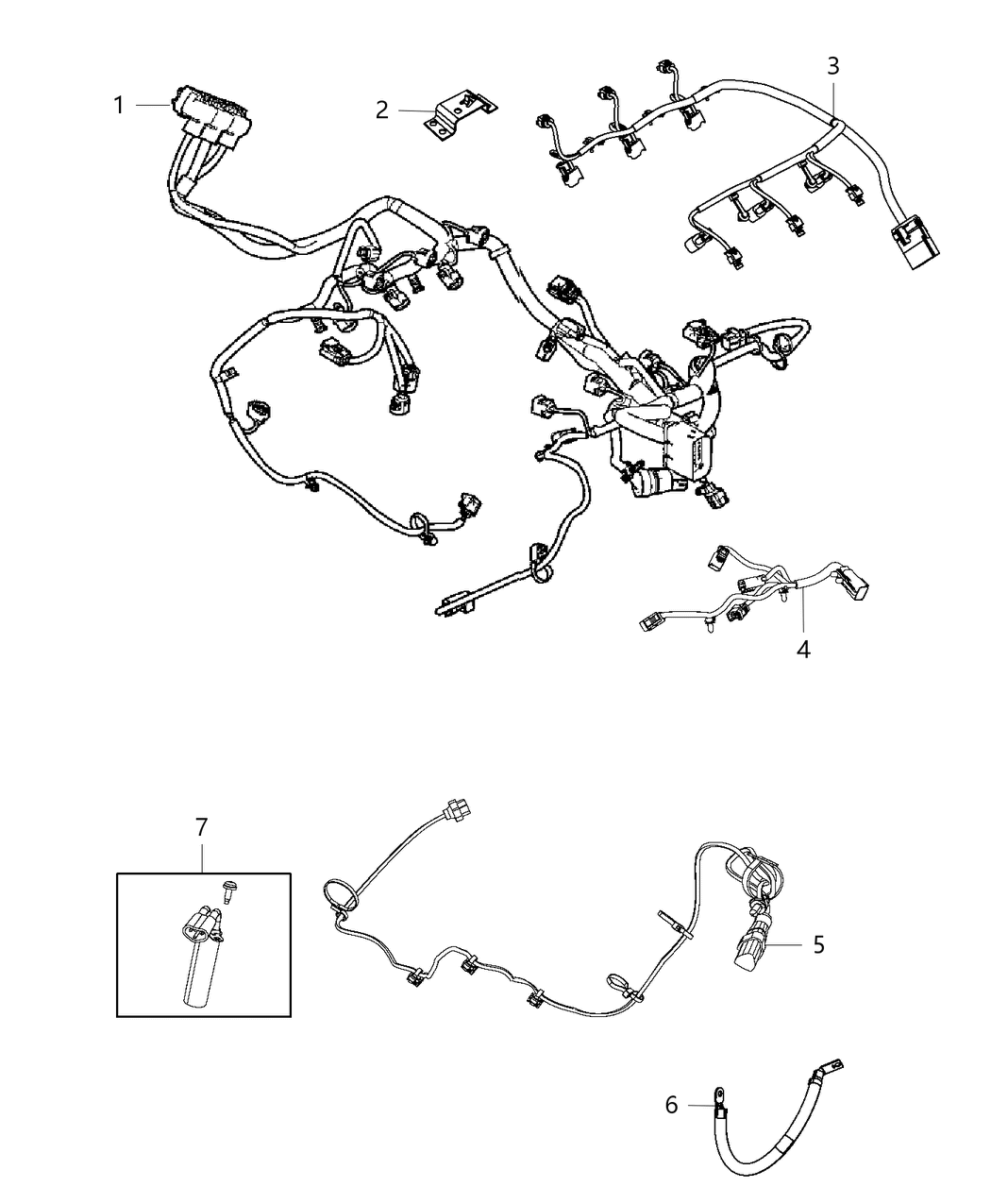 Mopar 68232967AE Wiring Injector