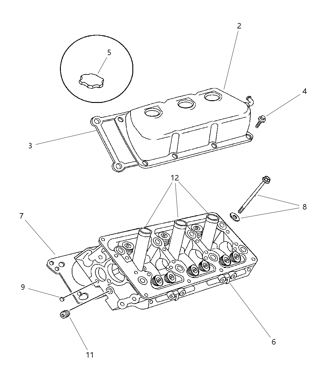Mopar 5018635AC Gasket Package Engine See Notes