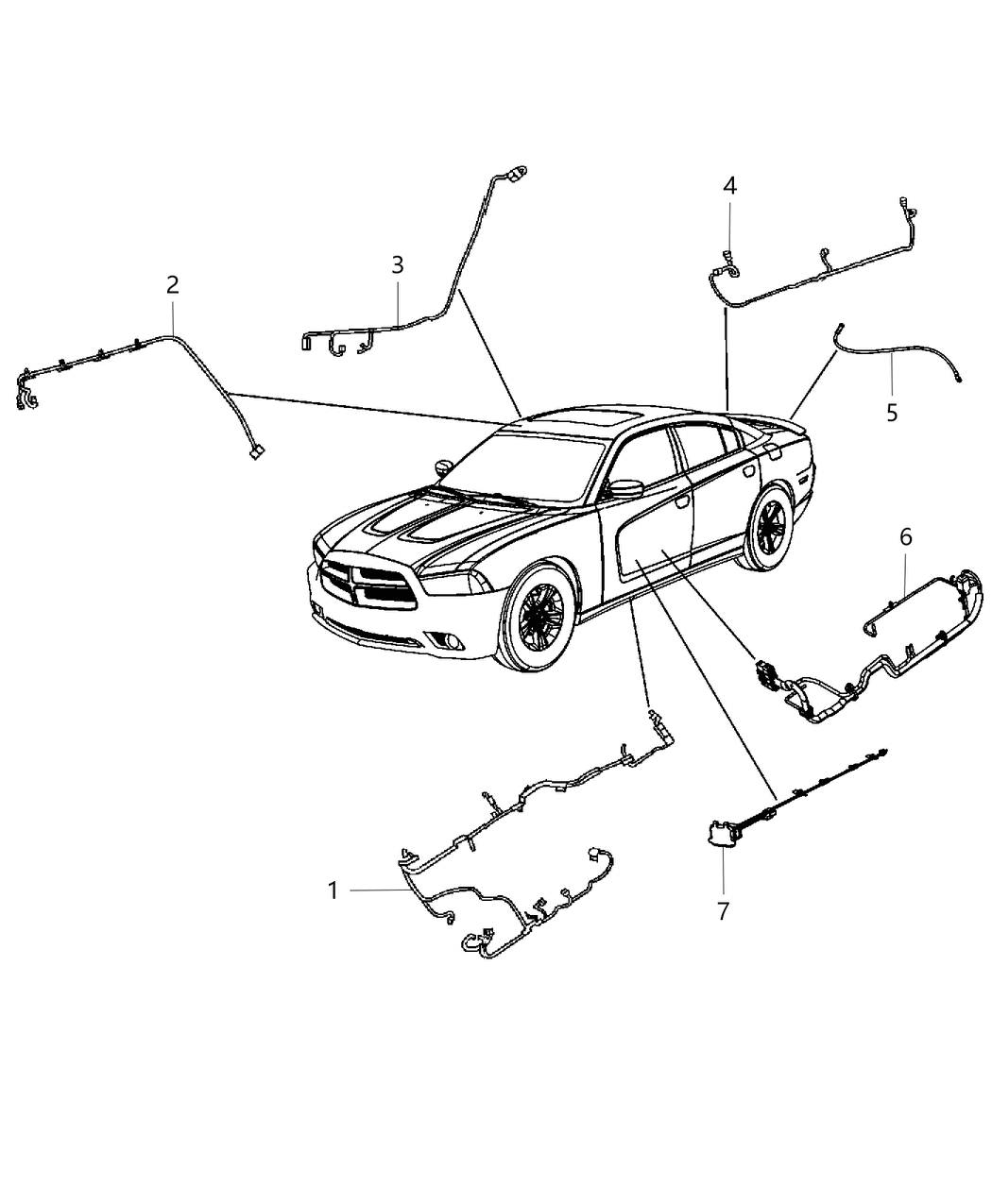 Mopar 68084160AB Wiring Jumper Mirror