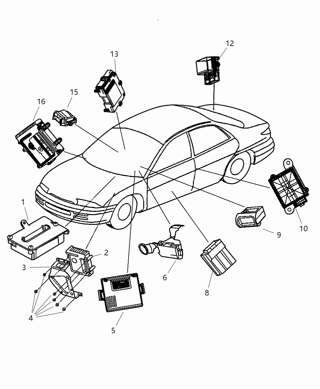 Mopar 4896696AC Module Eatx