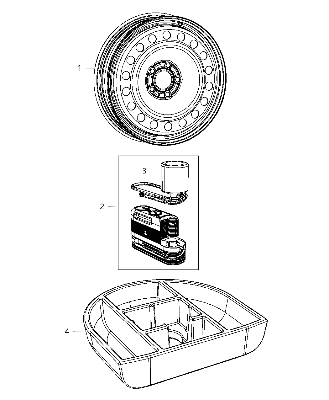 Mopar 4726281AB Support Load Floor