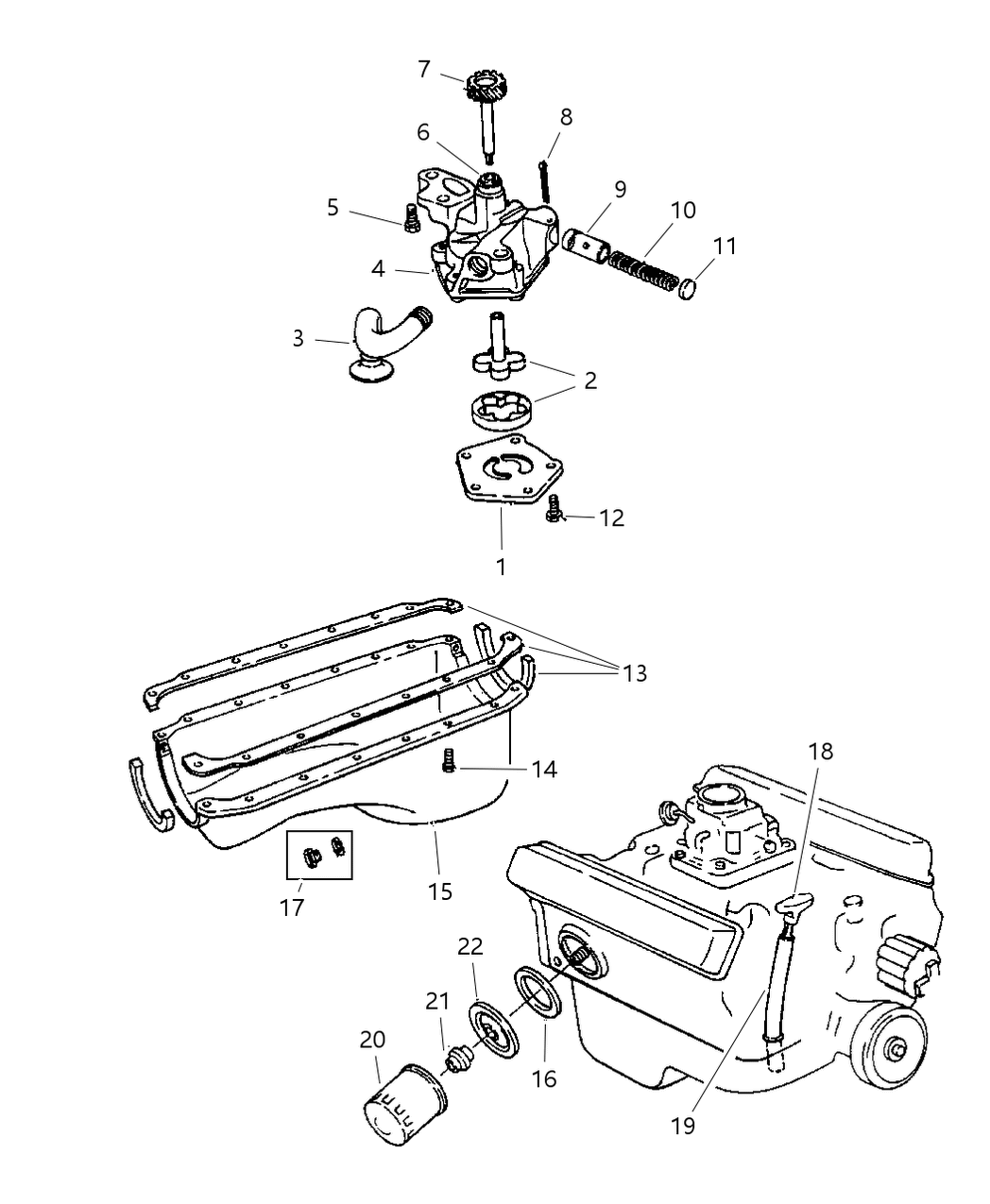 Mopar 5170613AA Oil Pump Gear