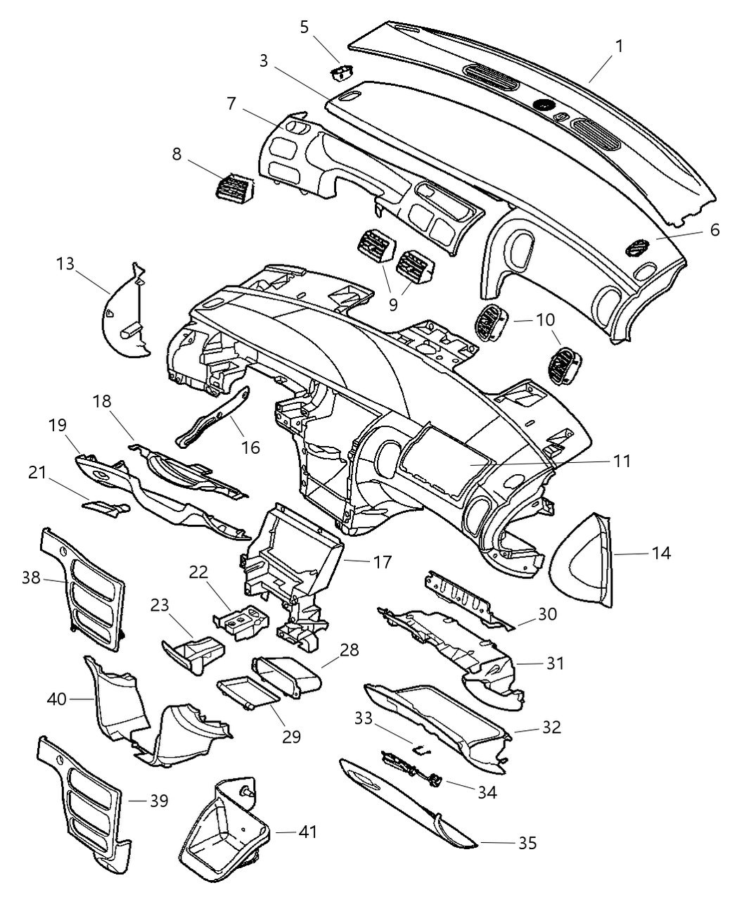 Mopar 4580818AC Storage Kit Multipurpose